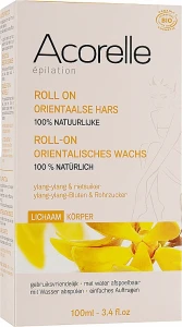 Acorelle Цукровий віск "Східний іланг" у касетах Roll On Ylang Oriental Body Wax *