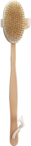 SPL Щетка-массажер с деревянной ручкой, овальная
