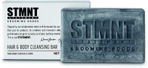 STMNT Очищающее мыло для тела и волос Statement Grooming Hair & Body Cleansing Bar