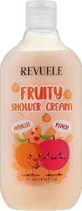 Revuele Крем для душу з абрикосою й персиком Fruity Shower Cream Apricot and Peach