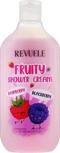 Revuele Крем для душу з малиною й ожиною Fruity Shower Cream Raspberry and Blackberry