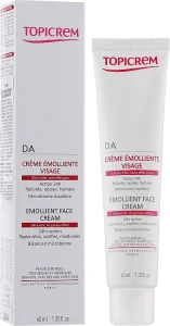 Topicrem Пом'якшувальний крем для обличчя DA Emollient Face Cream