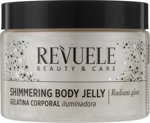 Revuele Мерехтливе срібне желе для тіла Shimmering Body Jelly Silver