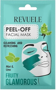 Revuele Маска-плівка для обличчя "М'ята і лайм" Fruity Glamorous Peel-off Facial Mask Mint&Lime