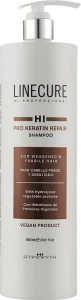 Hipertin Шампунь восстанавливающий Linecure Vegan Pro Keratin Repair