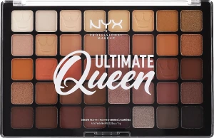 NYX Professional Makeup Makeup Ultimate Queen Eyeshadow Palette 40 Pan Limited Edition Палетка теней