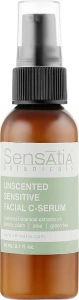 Sensatia Botanicals Крем-сироватка для чутливої шкіри Unscented Sensitive Facial C-Serum