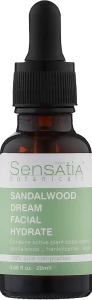 Sensatia Botanicals Зволожувальна олія для обличчя "Сандалове дерево" Sandalwood Dream Facial Hydrate