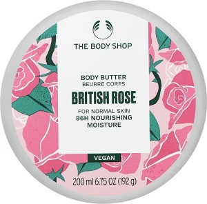 The Body Shop Масло для тела British Rose Body Butter 96h Nourishing Moisture