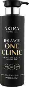 Зволожуючий кондиціонер для сухого волосся - Akira Balance One Clinic, 500 мл
