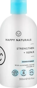 Happy Naturals Кондиціонер для волосся "Відновлення й зміцнення" Strengthen And Repair Conditioner