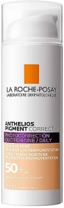 La Roche-Posay Солнцезащитное корректирующее средство с тонирующим эффектом для ежедневного ухода за кожей лица SPF50+ Anthelios Pigment Correct