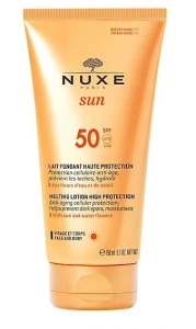 Nuxe Лосьон солнцезащитный для лица и тела Sun Delicious Lotion Face & Body SPF50