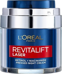 L’Oreal Paris Ночной крем с ретинолом и никотинамидом против морщин и для улучшения цвета лица Revitalift Lazer