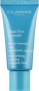 Clarins Зволожувальна та заспокійлива маска-бальзам для шкіри навколо очей Total Eye Hydrate Moisturizing Soothing Eye Mask-Balm