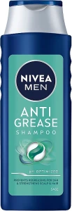 Nivea Чоловічий шампунь для жирного волосся MEN Anti Grease Shampoo