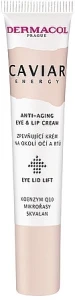 Dermacol Крем для очей і губ Caviar Energy Eye and Lip Cream Firming Cream