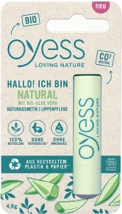 Oyess Lippenpflege Гігієнічна помада-бальзам для губ "Natural"