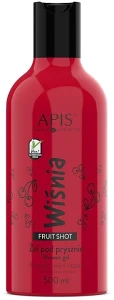 APIS Professional Гель для душа "Вишня" Fruit Shot Cherry Shower Gel