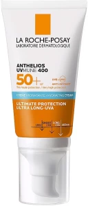 La Roche-Posay Солнцезащитный увлажняющий крем для лица и кожи вокруг глаз, очень высокий уровень защиты от UVB и очень длинных UVA лучей SPF50+ Anthelios Anthelios UVMune 400 SPF50+ Hydrating Cream
