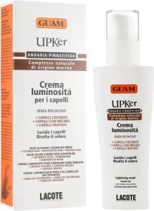 Guam Крем для окрашенных и мелированных волос "Многовитаминный" UPKer Glossing Cream Shine Enhancing