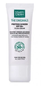 MartiDerm Сонцезахисний крем-флюїд для обличчя The Originals Proteos Screen SPF 50+ Fluid Cream