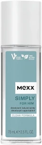 Mexx Simply For Him Дезодорант-спрей