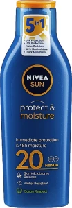 Nivea Солнцезащитный увлажняющий лосьон для тела Sun Protect & Moisture Sun Lotion SPF20 48H Moisture