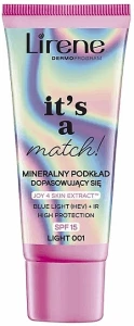 Lirene It’s A Match SPF15 Минеральный тональный крем