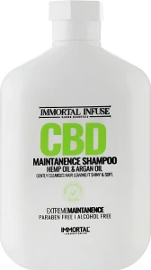 Immortal Шампунь для відновлення пошкодженого волосся Infuse CBD Repair Shampoo