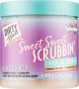 Dirty Works Сахарный скраб для тела Sweet Sweet Scrubbin Fruity