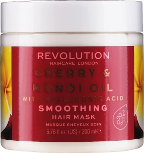 Revolution Haircare Розгладжувальна маска для волосся Makeup Revolution Hair Care Smoothing Cherry Manoi Oil