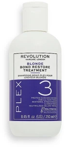 Revolution Haircare Комплекс для восстановления волос Blonde Plex 3 Bond Restore Treatment