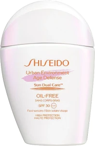 Shiseido Солнцезащитный крем для лица Urban Environment Age Defense Sun Dual Care SPF 30 UVA