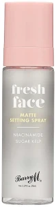 Barry M Фиксирующий спрей для макияжа Fresh Face Matte Setting Spray