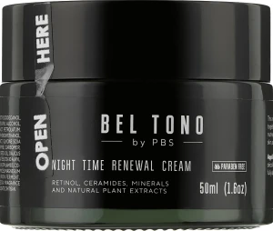 Bel Tono Нічний відновлювальний крем для обличчя Night Time Renewal Cream