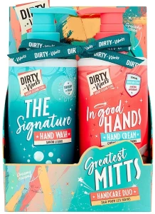 Dirty Works Набір Greatest Mitts Hand Care Duo (soap/300ml + h/cr/300ml)