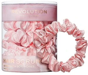 Makeup Revolution Набор резинок для волос, 6 шт Mini Scrunchies