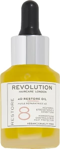 Revolution Haircare Масло для волос 8 4D Restore Oil