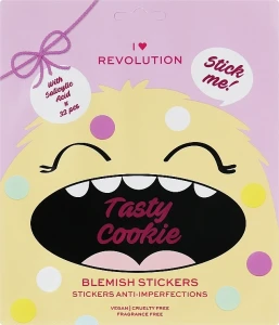 I Heart Revolution Очищувальні смужки для обличчя Tasty Cookie Blemish Stickers