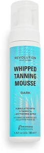 Makeup Revolution Мус-автозасмага Whipped Tanning Mousse Dark