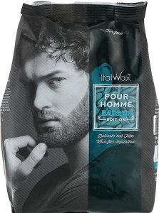 ItalWax Плівковий віск для депіляції обличчя, у гранулах Film Wax Pour Homme Barber Edition