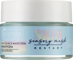 Bielenda Зволожувальна пребіотична маска для обличчя, яка надає сяйва Skin Restart Sensory Moisturizing Prebiotic Mask