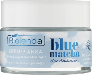 Крем-піна для обличчя - Bielenda Blue Matcha Blue Cloud Cream, 50 мл