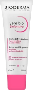 Bioderma Легкий крем для чутливої ​​шкіри Sensibio Defensive Active Soothing Cream