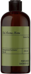 Feel Aroma Home Парфумований гель для душу "Бергамот, лимон і мускус" Green Tea Perfumed Shower Gel