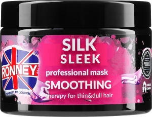 Ronney Professional Маска для волосся з протеїнами шовку Silk Sleek Smoothing Mask