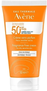 Avene Сонцезахисний крем для сухої шкіри Tres Haute Protection SPF50+