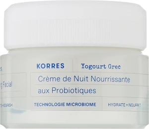 Korres Нічний крем для обличчя з пробіотиками Greek Yoghurt Probiotic Quench Sleeping Facial