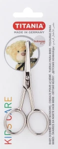 Titania Ножиці для нігтів дитячі, 9,5 см,1050/14 Baby Nail Scissors